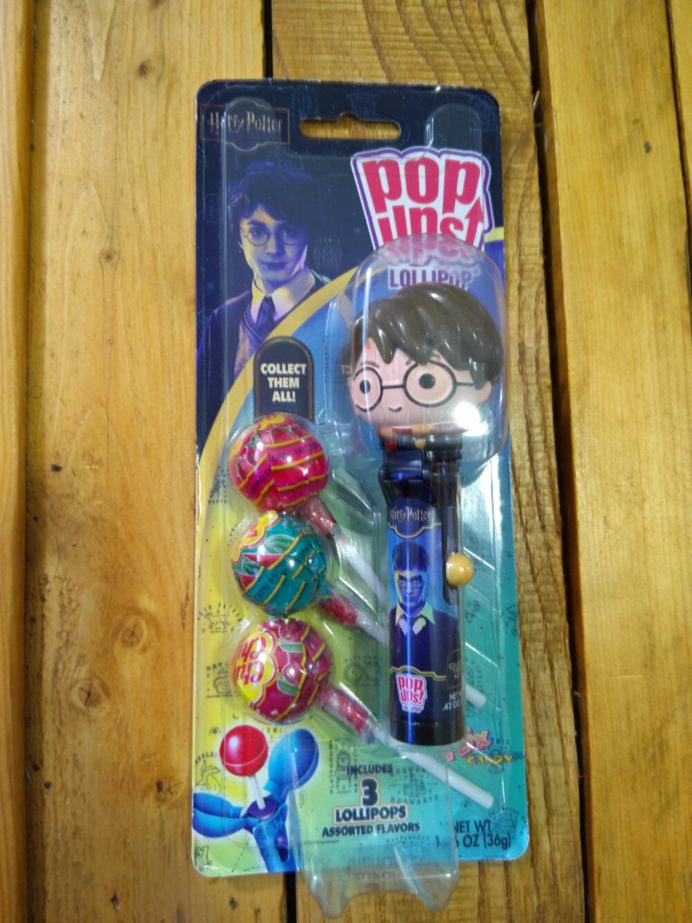 Harry Potter Pop Ups! Lollipop Holder with Candy